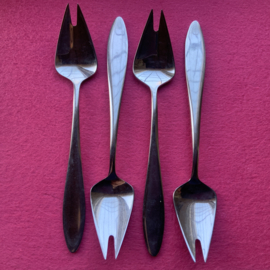 Set van 4 GROSVENOR sporks