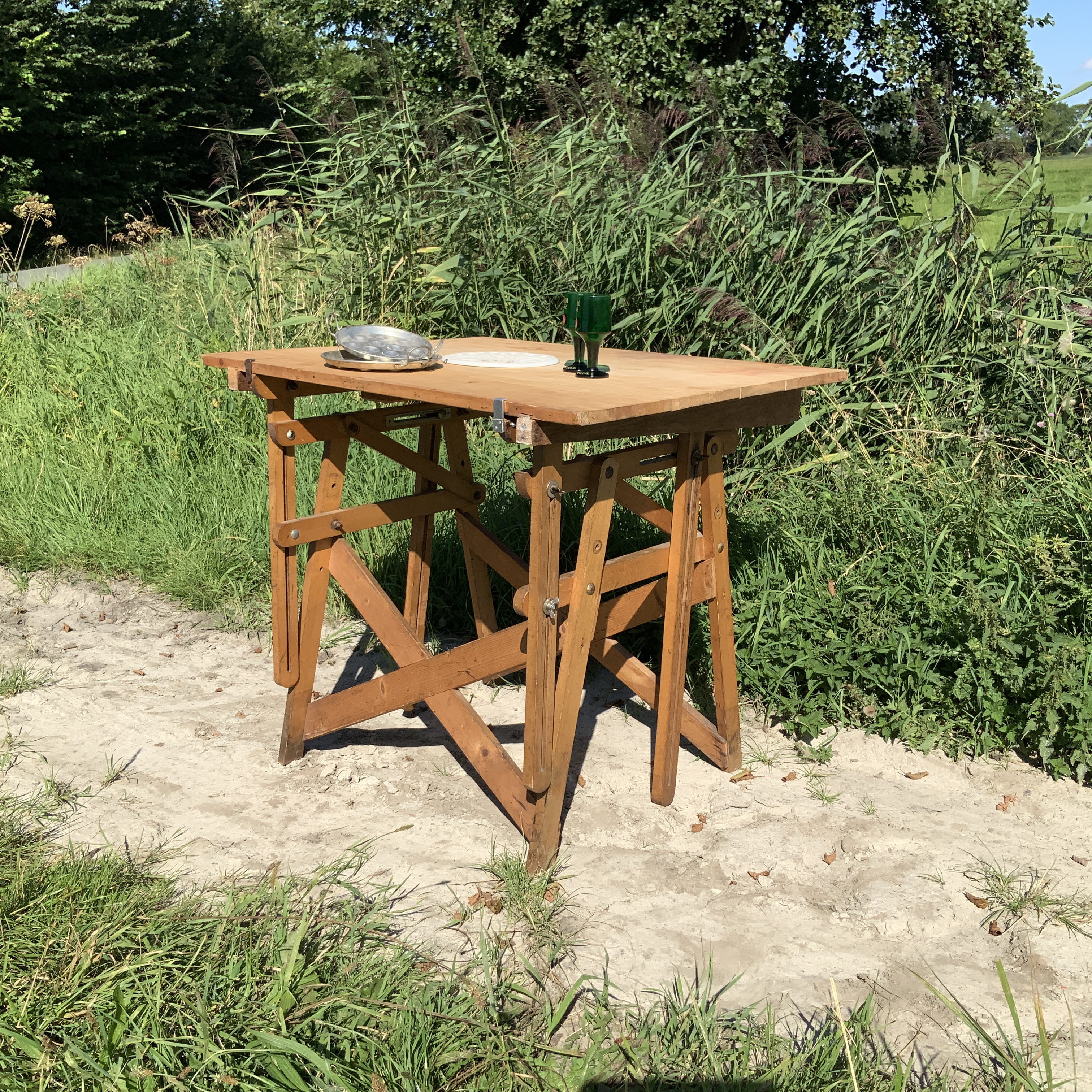 Oude tekentafel