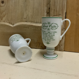 Vintage IRISH COFFEE glazen