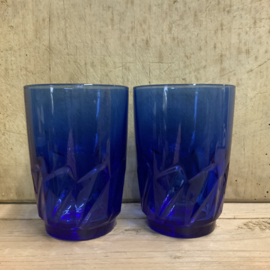 Set van 2 Franse waterglazen