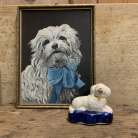 Antiek hondenbeeldje