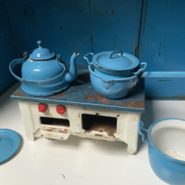 Set kinderspeelgoed, emaille