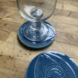 Set onderzetters OOG van keramiek