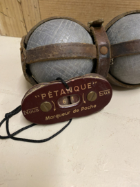Vintage pétanque score bordje