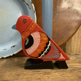 Vrolijke vogel kandelaar