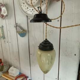 Hanglamp, marmermotief kap