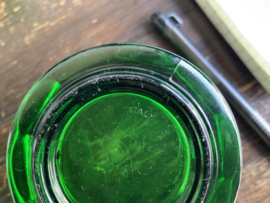 Set groene vintage waterglazen