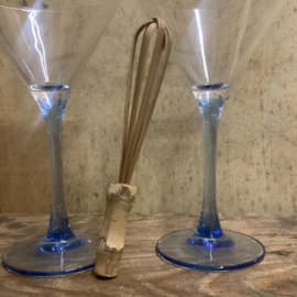 Een bamboe champagnekloppertje