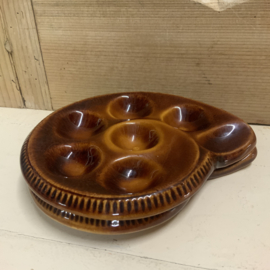 Set van 2 slakkenbordjes