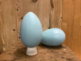 Groot blauw ei