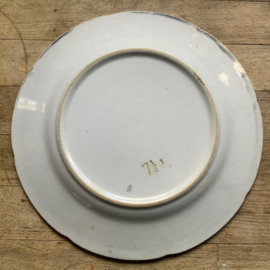 Antiek “ zwiebelmuster” bordje
