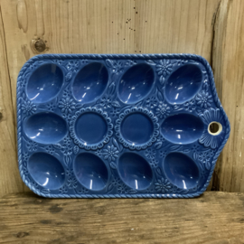 Blauw eierbord