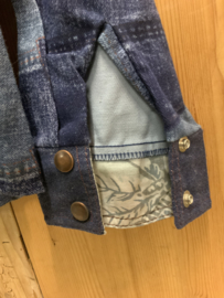 Patchwork, vintage spijkershirt