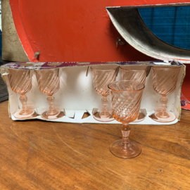 Rosaline swirl borrel/ likeurglaasjes