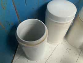 Set porseleinen apothekers potten