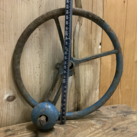 Oud metalen stuurtje