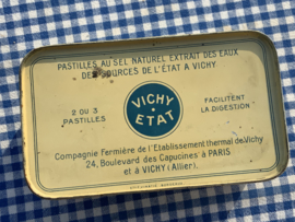 Blikje Vichy-état pastilles