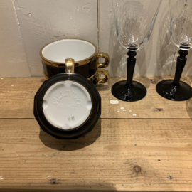 Kleine PILLIVUYT koffie kopjes