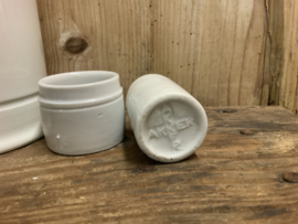 Set oude zalfpotjes