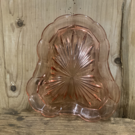 Roze persglas blaadje