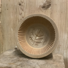 Houten boterstempel