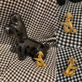 Poedel broche