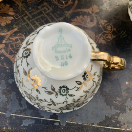 Set van 5 mokka kop en schotels BAVARIA Mitterteich