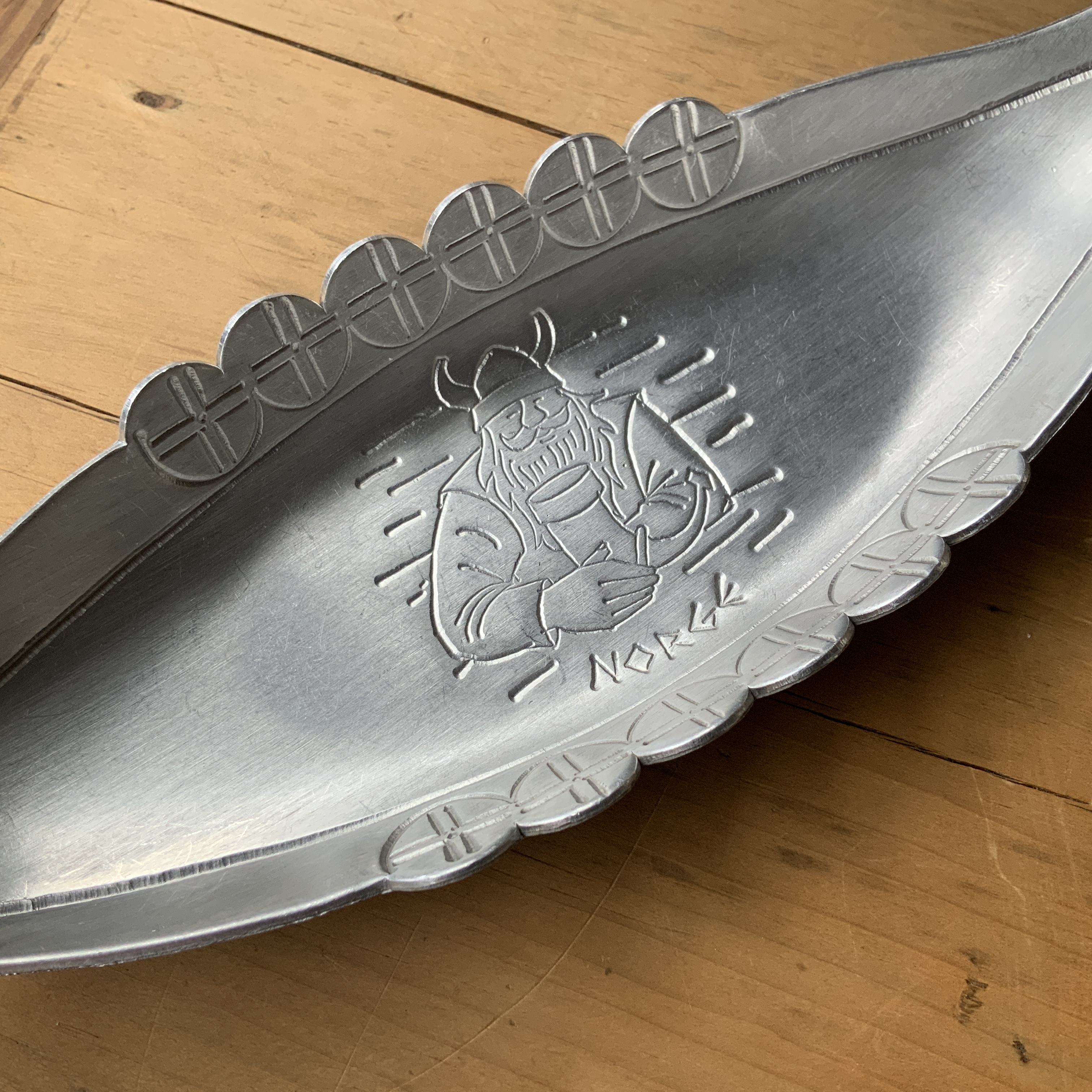 Aluminium viking dienblaadje