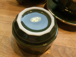 APILCO cappuccino kop en schotel, groen