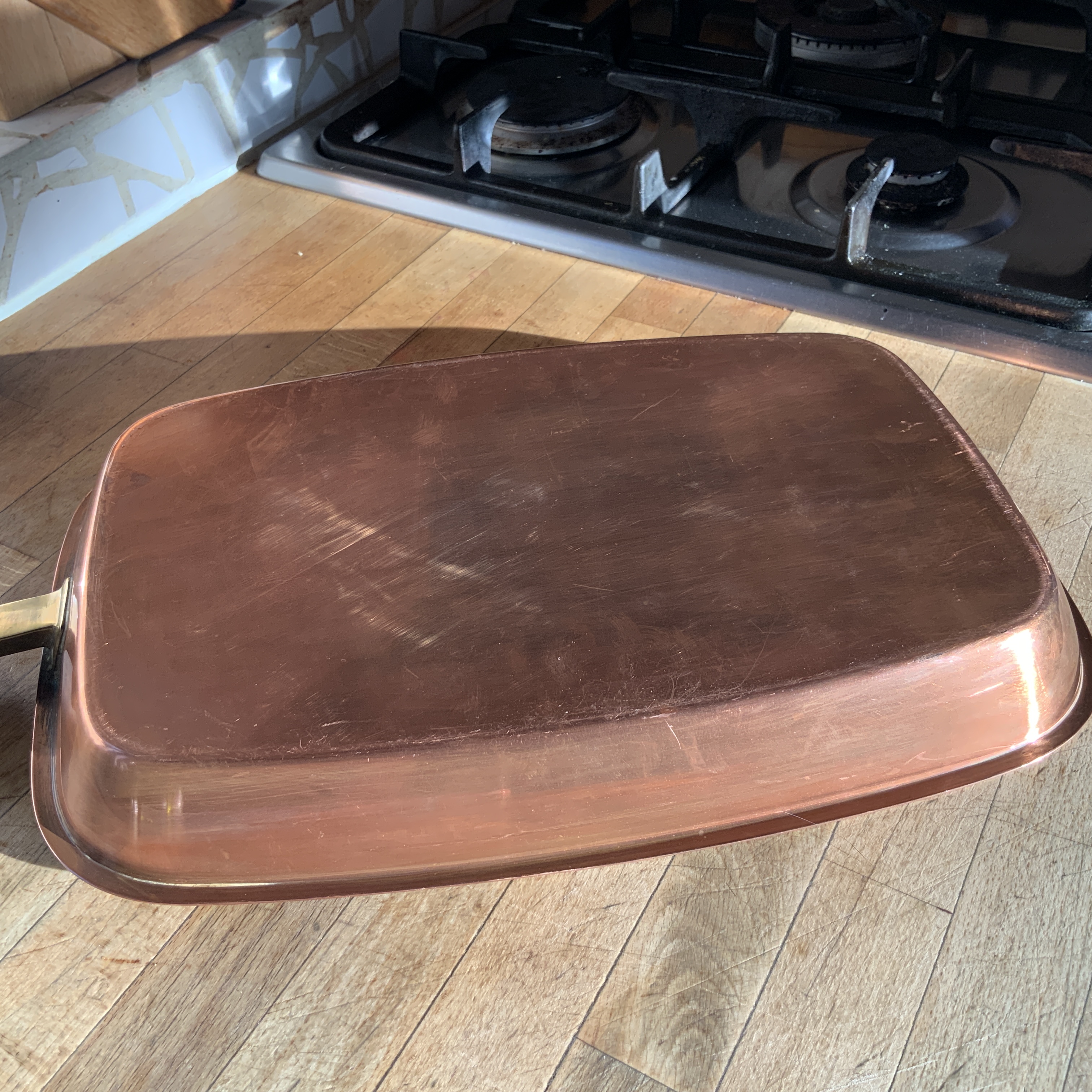 Een vintage CULINOX koekenpan