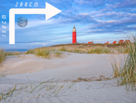 Vuurtoren en Duinen, Fleece Deken.