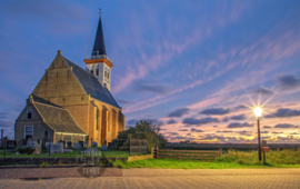 Kerk van Den Hoorn, ringen in de hoeken.