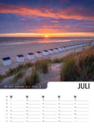 Texel Kalender 2027, 21x31cm, fotograaf Justin Sinner