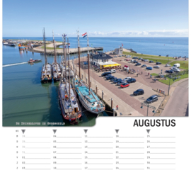 Texel kalender 2025, vierkant 31x31cm, fotograaf Justin Sinner