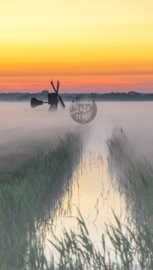 Texel strandlaken mist in Waalenburg. (Zonder Texel logo)