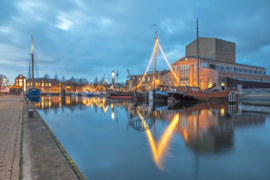 Haven van den Helder, ringen in de hoeken.