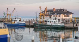 Haven van Oudeschild, ringen in de hoeken.