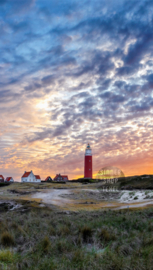 Texel strandlaken vuurtoren. (Zonder Texel logo)