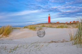 Vuurtoren en Duinen, Fleece Deken.