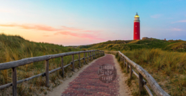 Vuurtoren van Texel, ringen in de hoeken.