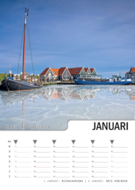 Texel Kalender 2023, 21x31cm, fotograaf Justin Sinner