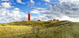 Vuurtoren van Texel, ringen in de hoeken.