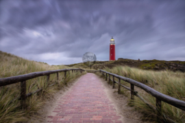 Vuurtoren - Ringen in de hoeken.