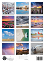 Texel Kalender 2026, 21x31cm, fotograaf Justin Sinner