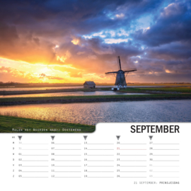 Texel kalender 2027, vierkant 31x31cm, fotograaf Justin Sinner