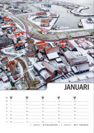 Texel Kalender 2026, 21x31cm, fotograaf Justin Sinner