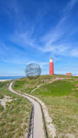 Texel strandlaken vuurtoren. (Zonder Texel logo)