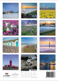 Texel Kalender 2023, 21x31cm, fotograaf Justin Sinner