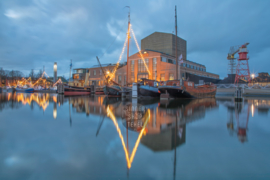 Haven van den Helder, ringen in de hoeken.