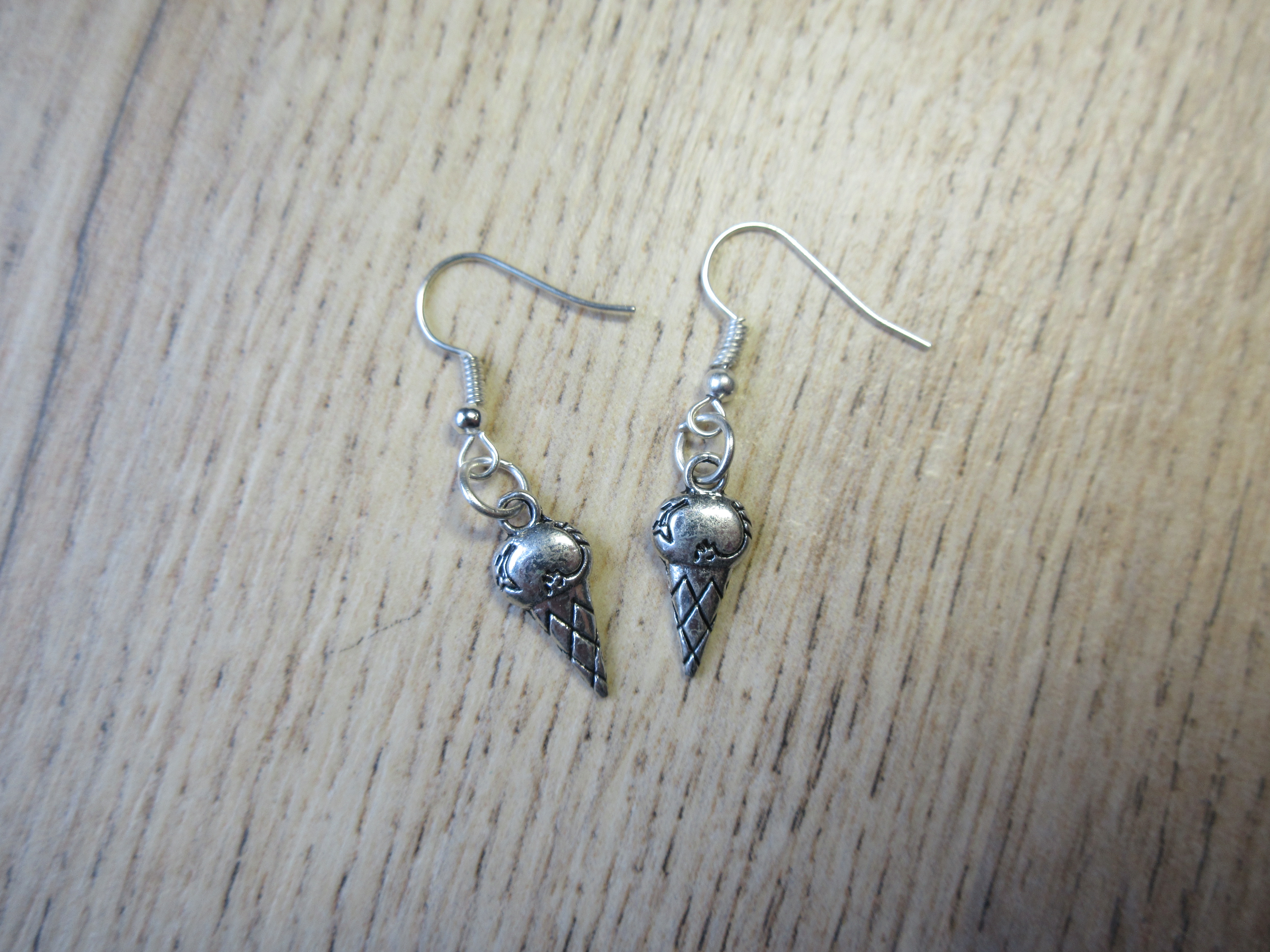 Ijsjes zilver plat